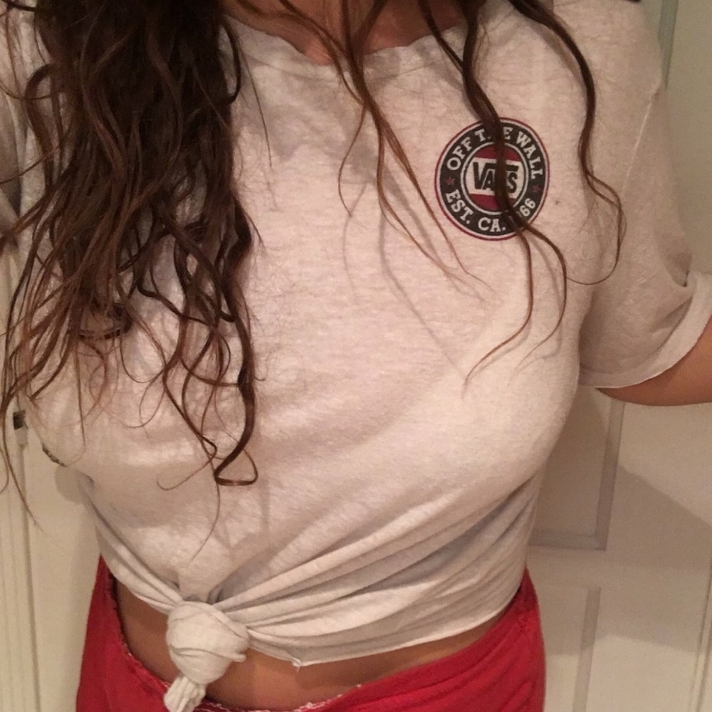 VANS WOMENS KNIT TEE